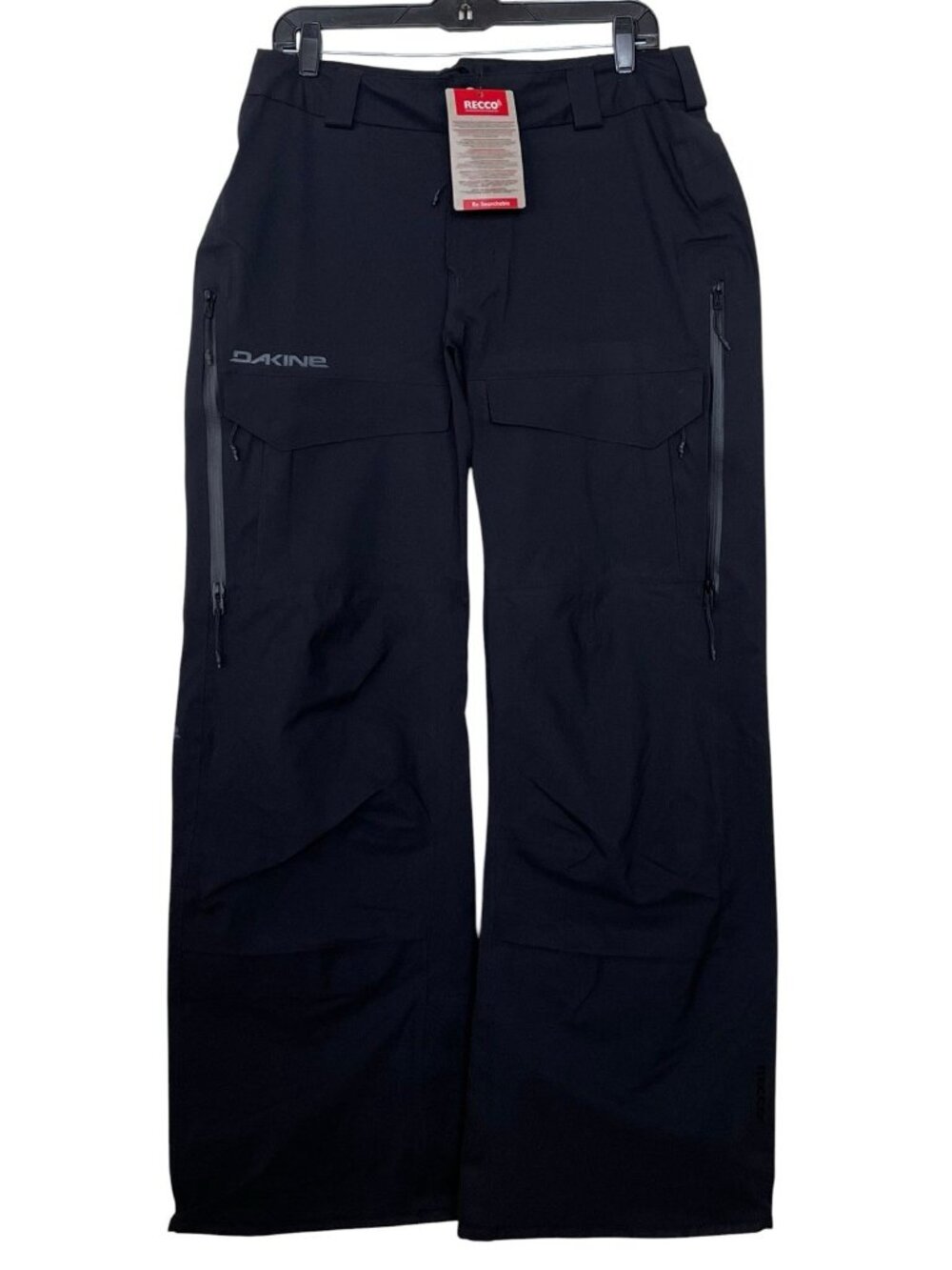 Dakine Sender Stretch 3L Shell Snowboard Pants Womens Size Small Black RECCO